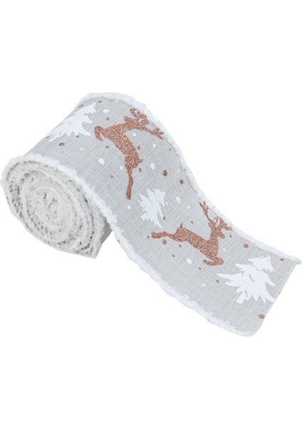 Çiftlik Evi Çiçek Yapımı Için Xmas Ş Dekoratif Ş Noel Dekorasyonu Gri Elk (Yurt Dışından)