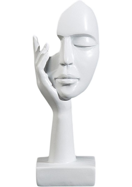 Basit Yaratıcı Kadınlar Çalışma Odası Yatak Odası Dekorasyonu Için Sanat Heykeli Beyaz (Yurt Dışından) fiyatları