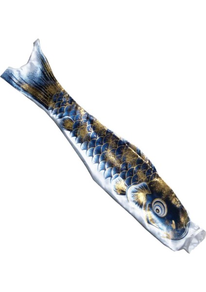 Koi Windsock Kırmızı Naylon Uçurtma Japon Bayrağı Dekorasyon 50 cm (Yurt Dışından)