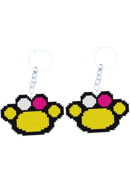 El Nakış Başlangıç Setleri Dıy Anahtarlık Ş Izi Sarı (Yurt Dışından)