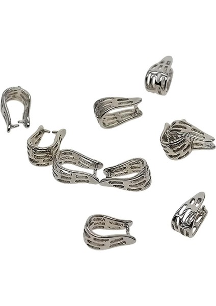 10 Ir Kolye Döngü Kolye Raptiye Kuşü Karabina 12.5X7X6MM (Yurt Dışından) fiyatları