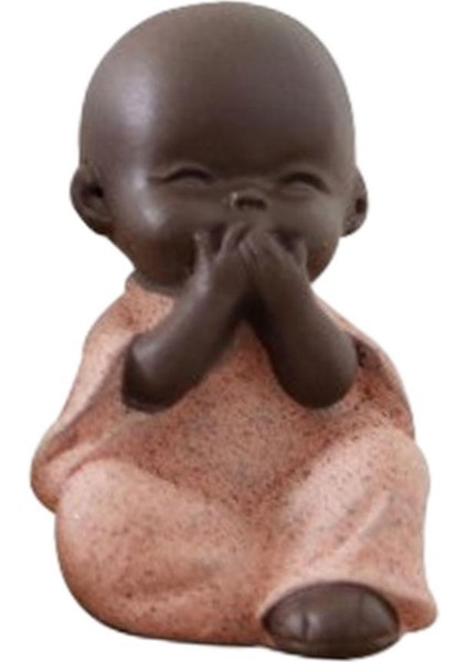 Mini Keşiş Buda Heykelcik Heykel Heykeli Kırmızı (Yurt Dışından) fiyatları