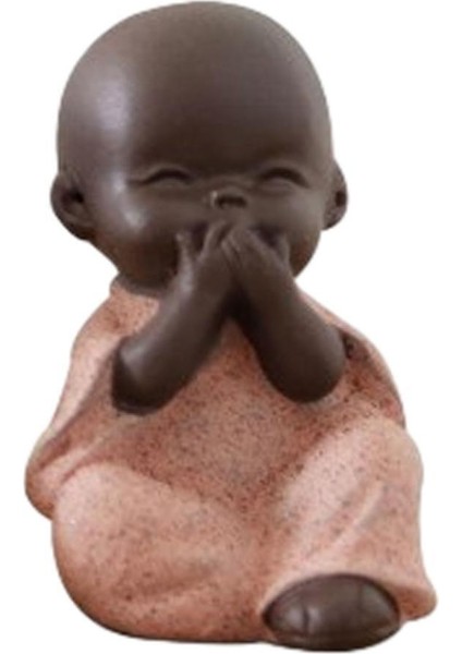 Mini Keşiş Buda Heykelcik Heykel Heykeli Kırmızı (Yurt Dışından) modelleri