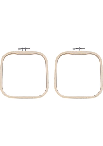 2x Çapraz Zanaat Çerçevesi Dekorasyon Çapraz Ş Çember 16CMX16CM (Yurt Dışından) indirimleri