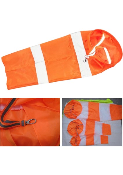 Ağır Hizmet Rüzgar Çorap Oxford Ş Şağı Yırtılmaz Rüzgar Çorap Çanta Turuncu 100 cm (Yurt Dışından) indirimleri