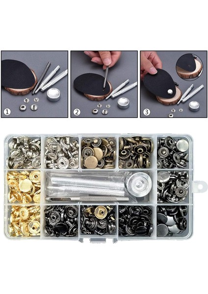 Çıtçıı Snap Düğmesi Ir Malzeme ile Çift Pirinç Perçinler (Yurt Dışından) fırsatları