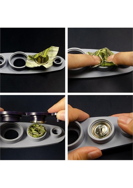 Yuvarlak Kapak Düğmeleri Aracı Dıy Torba Kumaş Toka Pres Düğmesi (Yurt Dışından) fırsatları