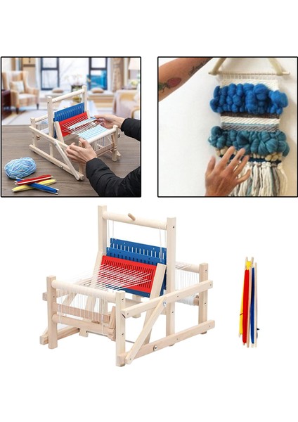 Ahşap Dokuma Tezgahı Oyuncak Kincraft Çocuklar Için Eğitici Oyuncaklar (Yurt Dışından) indirimleri