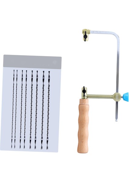 Kuyumcular Ahşap Metal Oyma Takı Yapımı Için 8 Testereli Çerçeve Testere (Yurt Dışından)