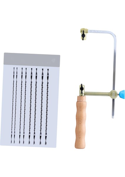 Kuyumcular Ahşap Metal Oyma Takı Yapımı Için 8 Testereli Çerçeve Testere (Yurt Dışından)
