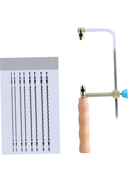 Kuyumcular Ahşap Metal Oyma Takı Yapımı Için 8 Testereli Çerçeve Testere (Yurt Dışından)