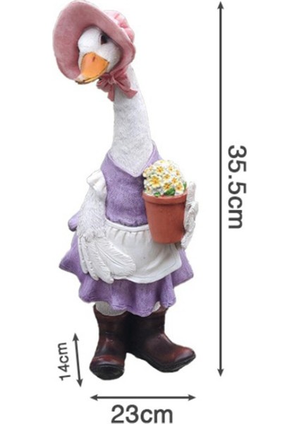 Ördek Heykeli Heykel Heykelcik Süs Açık Dekor I Kadın Ördek (Yurt Dışından) indirimleri