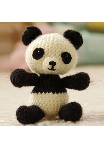 Panda Için Malzemeler ve Araçlar ile Tığ Iş (Yurt Dışından)