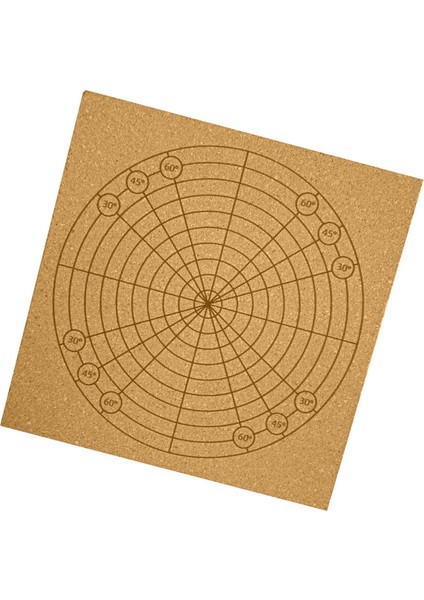 Makrome Dıy Malzemeleri Düğüm Dize Ölçme Örgüsü 40CMX40CM (Yurt Dışından)