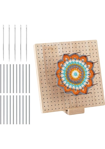 Örgü ve Tığ Işi Için Ahşap Pegboard Engelleme Dayanıklı Pürüzsüz Tığ Işi Yün Pim (Yurt Dışından) modelleri