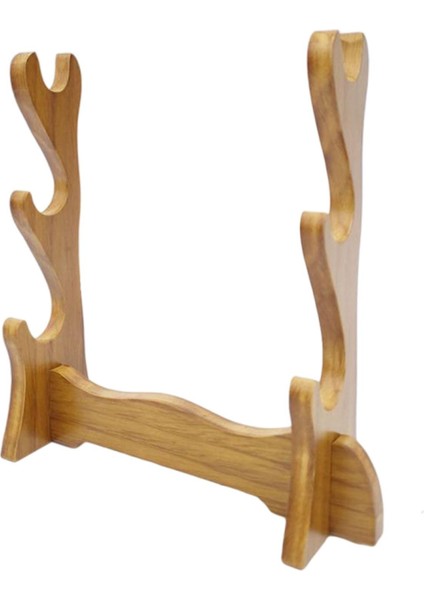 Tanto Wakizashi Için Ahşap Stand Yatay Ekran Braket Tutucu Rafı (Yurt Dışından)