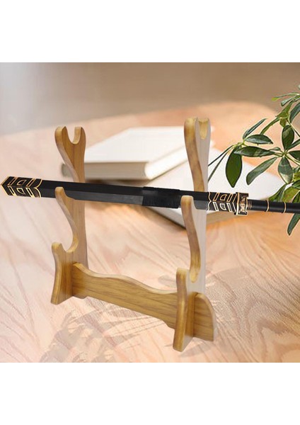 Tanto Wakizashi Için Ahşap Stand Yatay Ekran Braket Tutucu Rafı (Yurt Dışından) modelleri