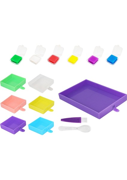 Elmas Boya Tepsisi Tutucu Depolama Organizatör 5d Elmas Aracı Tutkal Kil Çamurları (Yurt Dışından) fiyatları