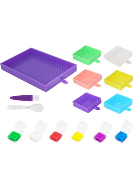 Elmas Boya Tepsisi Tutucu Depolama Organizatör 5d Elmas Aracı Tutkal Kil Çamurları (Yurt Dışından) fırsatları