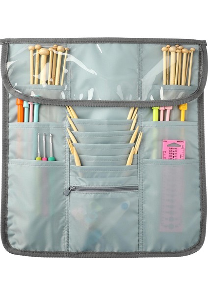 Boş Tığ Kutusu Örgü Ş Aksesuarları Çantası Mavi (Yurt Dışından) modelleri