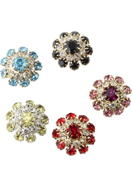 5 Diamante Düğ Ş Düğ Gö Giysiler Için Zanaat Saç Yay Dıy 25MM (Yurt Dışından) fiyatları