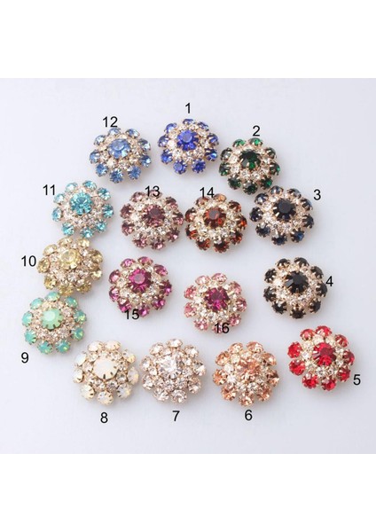 5 Diamante Düğ Ş Düğ Gö Giysiler Için Zanaat Saç Yay Dıy 25MM (Yurt Dışından) indirimleri