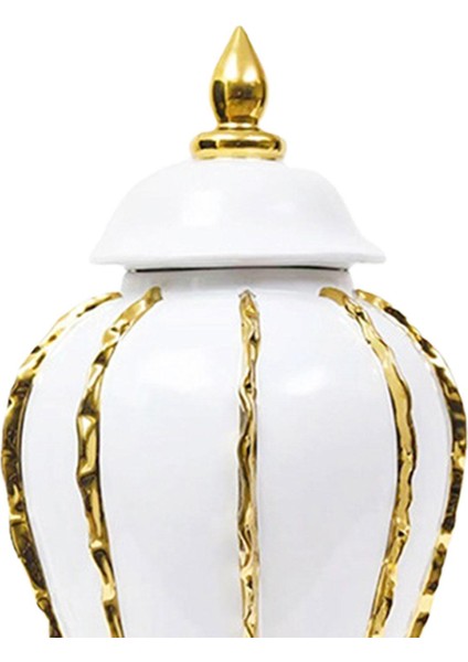 Seramik Çiçek Vazo Düğün Masa Centerpieces Masaüstü Porselen Zencefil Kavanoz Xs Altın (Yurt Dışından) fiyatları