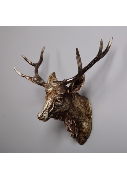 3D Geyik Kafası Heykeli Asılı I Süsleri Pirinç (Yurt Dışından) modelleri