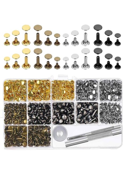 480 Çift Kapaklı Perçinler Çiviler 3 ile El Sanatları (Yurt Dışından) modelleri