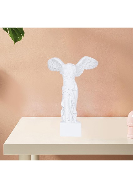 Semadirek Kanatlı Içası Heykeli Heykelcik Mevcut 10X15 cm (Yurt Dışından)