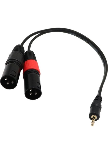 Splitter Bağlantı 3.5mm Stereo 1/8 '' - Xlr (Yurt Dışından)