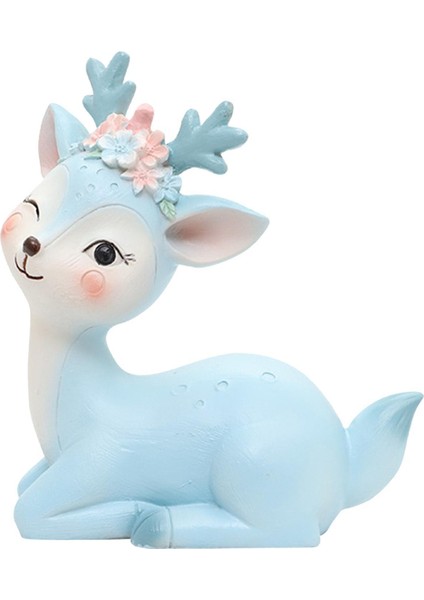 1 Reçine Geyik Heykeli Reçine Kek Topper Parti Dekorasyonu (Yurt Dışından) fiyatları