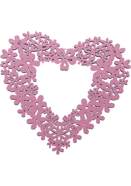 Sevgililer Günü Çelengi Şeklinde Romantik Dış Iç Ön Kapı S (Yurt Dışından) fırsatları