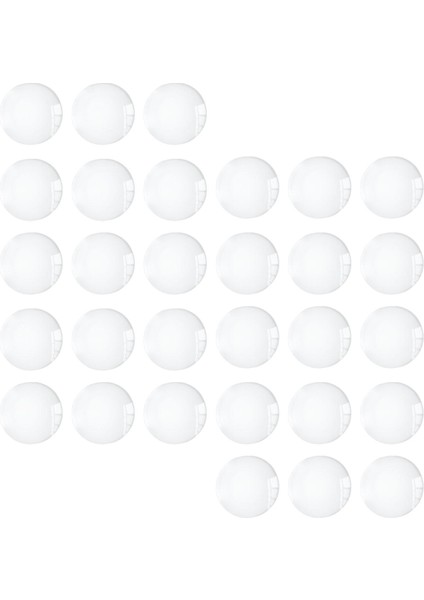 Yarım Yuvarlak Flatback Bilezikler Anahtarlı Cabochons 18MM 30 (Yurt Dışından)