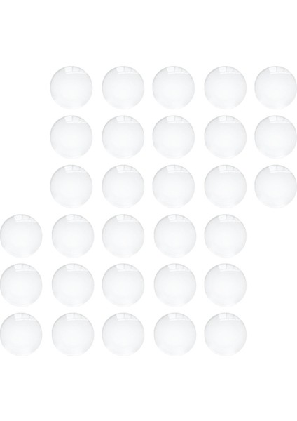 Yarım Yuvarlak Flatback Bilezikler Anahtarlı Cabochons 18MM 30 (Yurt Dışından)