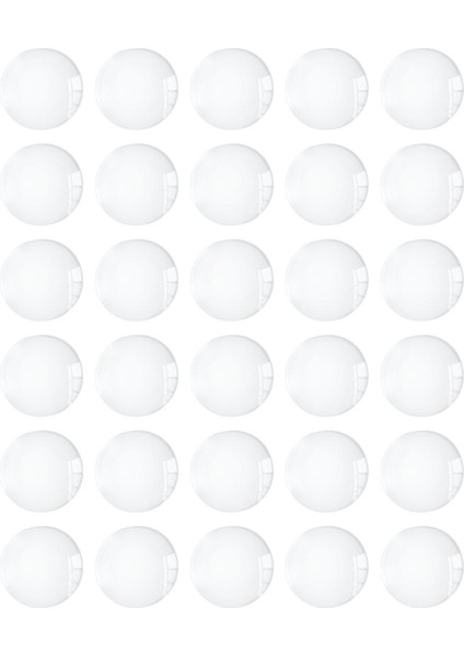 Yarım Yuvarlak Flatback Bilezikler Anahtarlı Cabochons 18MM 30 (Yurt Dışından)