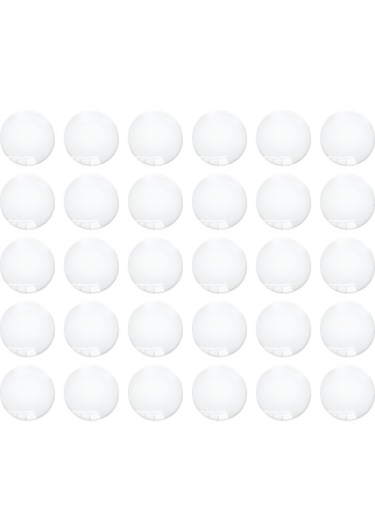 Yarım Yuvarlak Flatback Bilezikler Anahtarlı Cabochons 18MM 30 (Yurt Dışından)