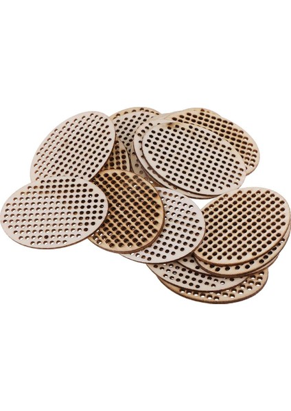 20 Doğal Çok Delikli Ahşap Kolye Sayılan Çapraz Ş Takı 60X45MM Oval (Yurt Dışından) indirimleri