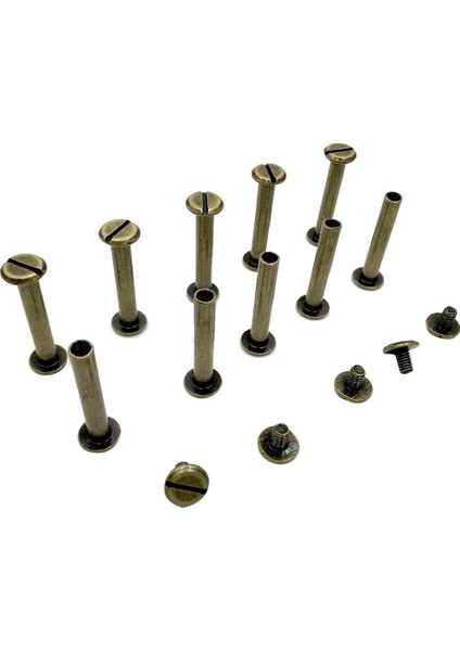 Im Metal Sonrası Fotoğraf Albümü Kitap Ciltleme Için Geri Perçinler 10X30MM (Yurt Dışından) fiyatları