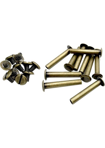 Im Metal Sonrası Fotoğraf Albümü Kitap Ciltleme Için Geri Perçinler 10X30MM (Yurt Dışından) modelleri