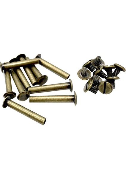 Im Metal Sonrası Fotoğraf Albümü Kitap Ciltleme Için Geri Perçinler 10X30MM (Yurt Dışından) fırsatları