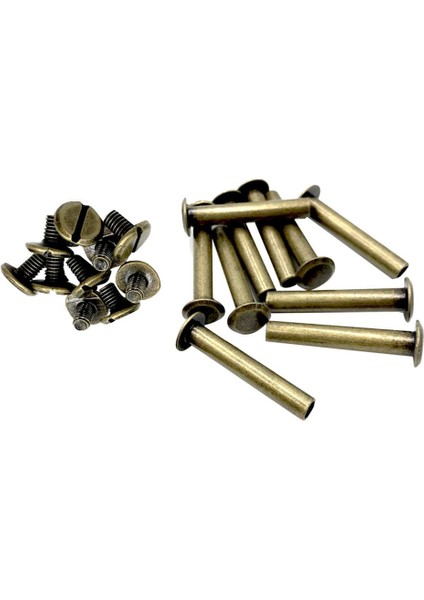 Im Metal Sonrası Fotoğraf Albümü Kitap Ciltleme Için Geri Perçinler 10X30MM (Yurt Dışından) indirimleri