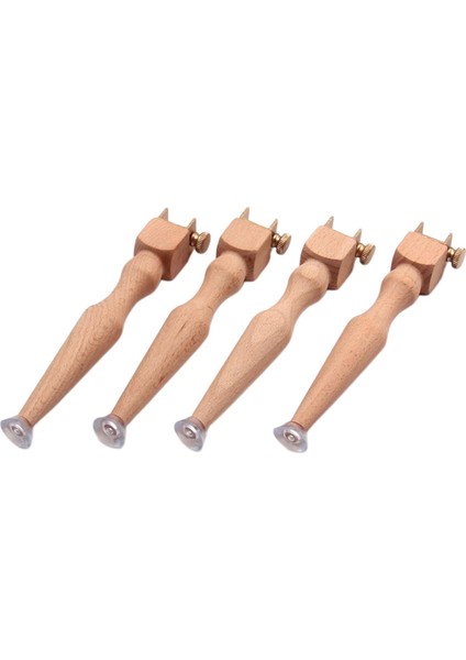 4pcs Nakış Çerçeve Bacaklar Çember Nakış Stand Çember Ahşap Nakış Çapraz Uzunluk 14 cm (Yurt Dışından)