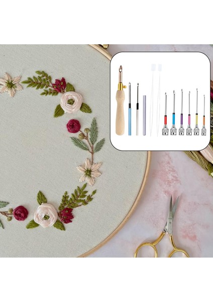 Çapraz Ş Şkin Goblen E Için 12X Nakış Yumruk Kitleri (Yurt Dışından) modelleri