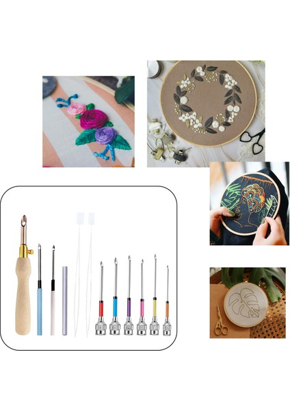 Çapraz Ş Şkin Goblen E Için 12X Nakış Yumruk Kitleri (Yurt Dışından) fırsatları