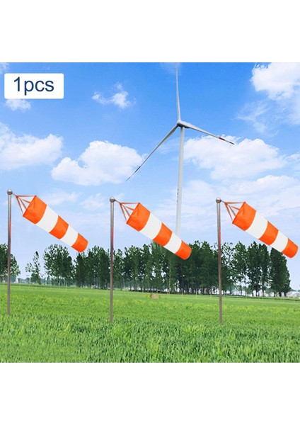 Asılı Rüzgar Çorap Yırtıöşağı Rüzgar Ölçümü Çorap Çanta Için Turuncu 150 cm (Yurt Dışından) fiyatları