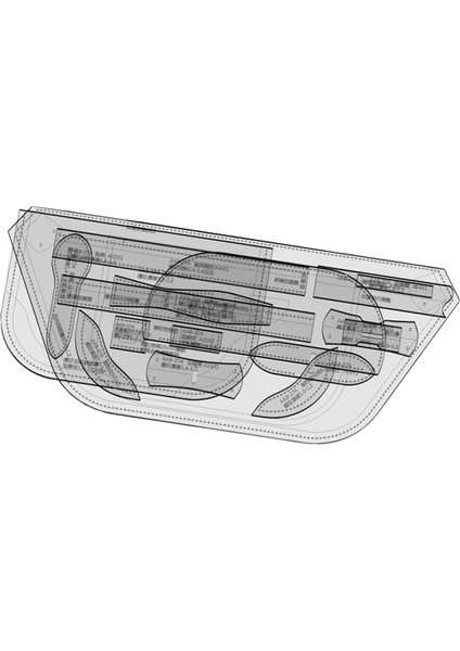 Göğüs Çantası Akrilik Ş Çanta Ş Cetvel El Yapımı Dayanıklı Kullanılabilir (Yurt Dışından) fiyatları