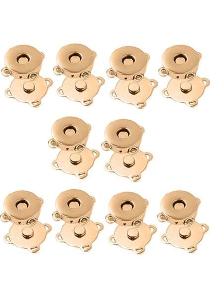 Manyetik Torba Tıkıkları Çanta Kapatma Torba Düğmesi El Çantaları Için Cüzdanlar Altın (Yurt Dışından) modelleri