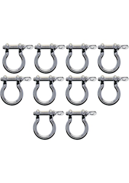 10 Çanta Boyunluklar Çanta Argent Için Metal Zincir Kö (Yurt Dışından)