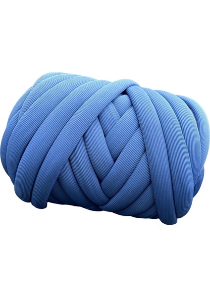 1000G Tıknaz Iplik Kol Örgü Ipliği Jumbo Boru Şeklindeki Iplik Eşarp Kazakları Için Hacimli Iplik Koyu Mavi (Yurt Dışından)
